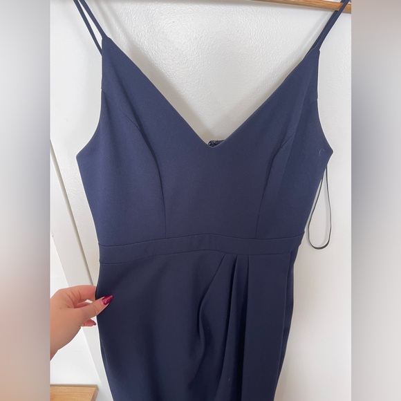 BHLDN Navy Dress - 6 - Picture 5 of 5